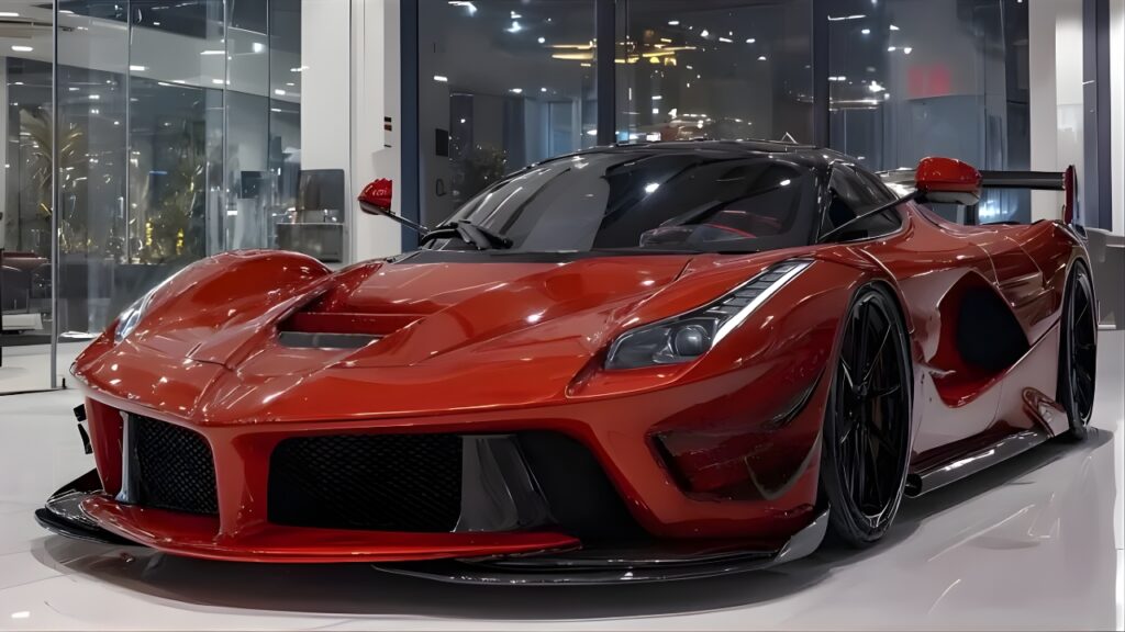 2025 Ferrari LaFerrari Turbo Concept: Hypothetical Twin-Turbo Evolution of a Hypercar Legend