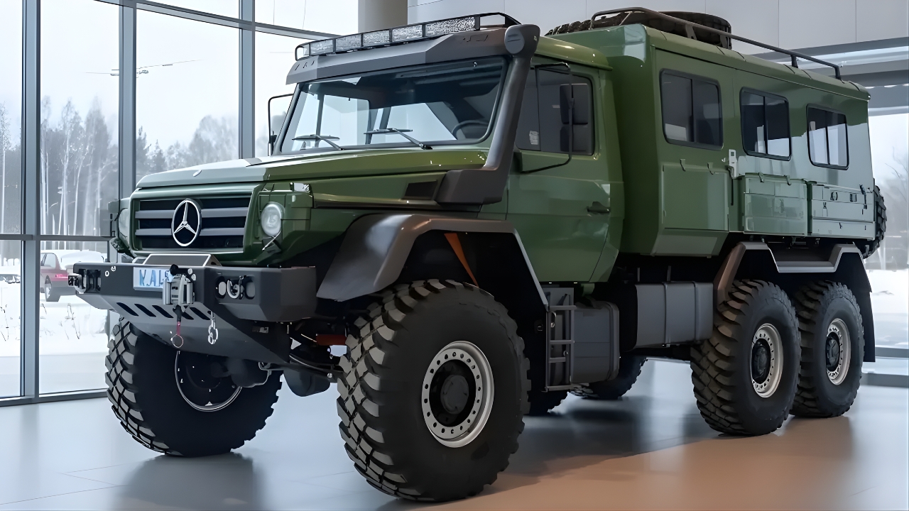 2026 Unimog 6×6 Camper: Mercedes’ Ultimate Off-Road Luxury Explorer Revealed